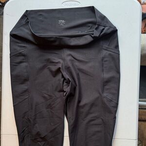 YPB Black Active Leggings